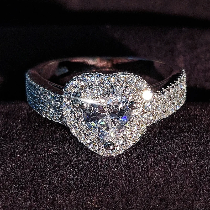 Новое поступление 2021 обручальные кольца из настоящего серебра 925 пробы с