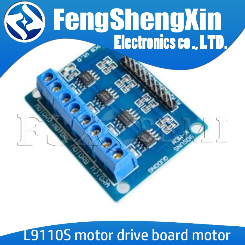 

New L9110S 4 channel drive DC motor drive board motor drive module Smart car 4-way driver
