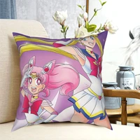 new sailor moon super throw pillow cushion cover decorative pillowcases case home sofa cushions 40x4045x45cmdouble sides
