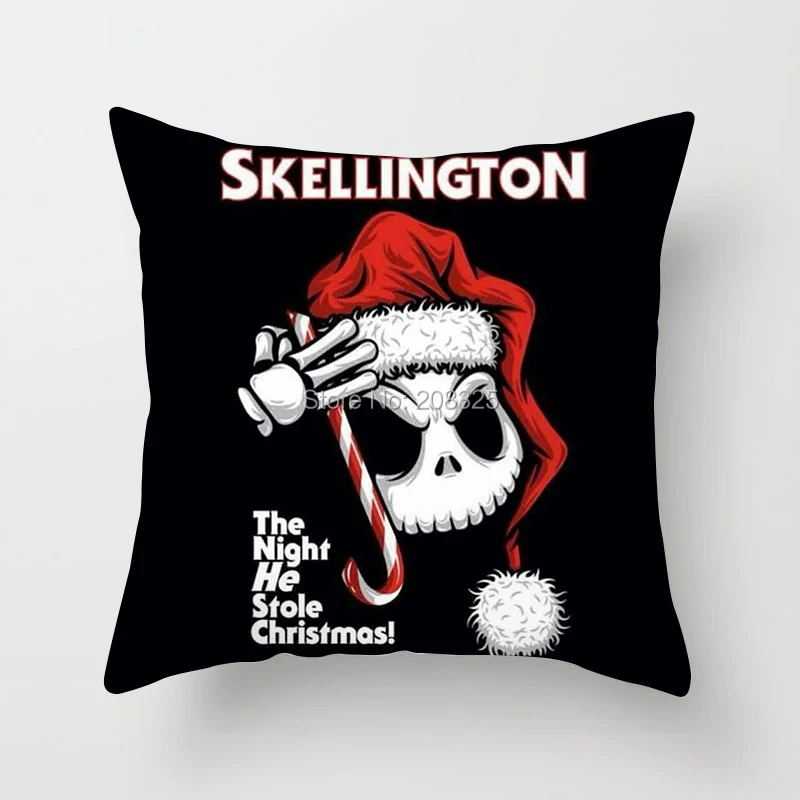 Рождественская наволочка ZENGIA декоративная подушка для дивана из полиэстера