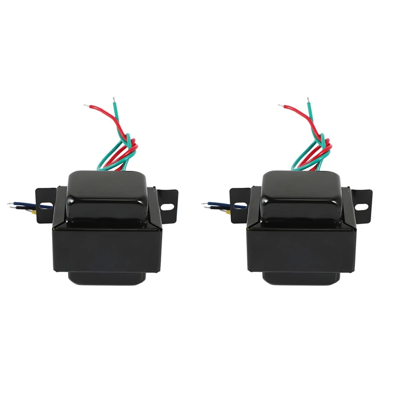 

2Pcs Tube Amplifier Single-Ended Output Transformer 5K Output Cow for 6P1 6P14 6P6 0-4-8 Ohm DIY Vacuum Tube Amplifier