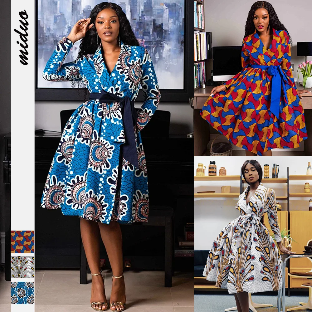 Платье женское ТРАПЕЦИЕВИДНОЕ с V образным вырезом и отложным воротником|Женские