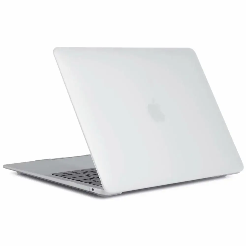 Ноутбук чехол для ноутбука MacBook Air Pro retina, возрастом 11, 12, 13, 15 Mac Book Pro 15,4 13,3 дюймов Сенсорная панель A1706 A1989 A2159 A1707 A1990 - Цвет: Matte White