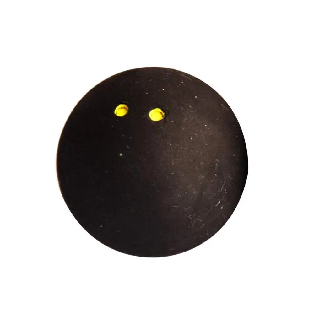 

1pcs Squash Ball Two-Yellow Dots Low Speed Sports Rubber squash Player Accessories Training Competition Professional Balls X5D1