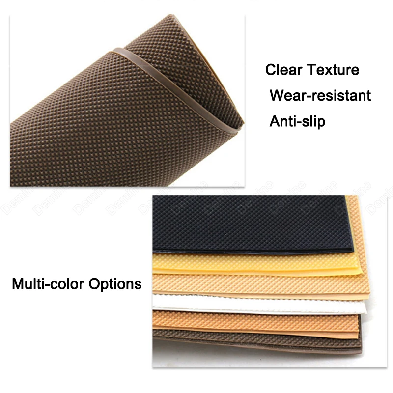 3pcs/set Rubber Shoe Sole Kit for Shoes Repair Patch Soles Anti Slip Outsoles Insoles 2 Glue+1 Sole File Knife Shoe Accessories