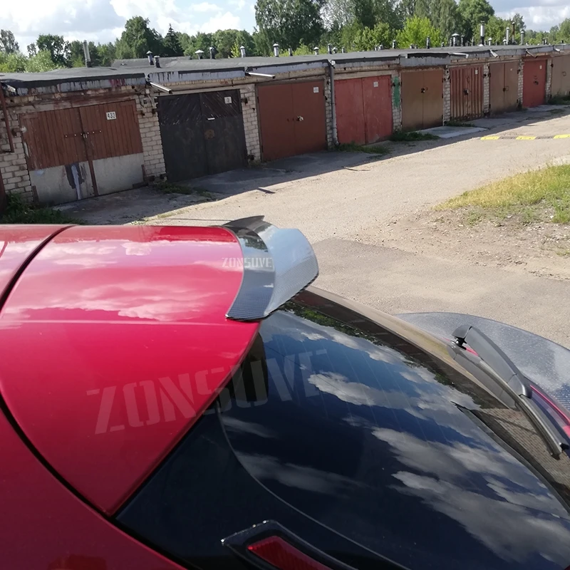 Используется для 2017 20 Alfa Romeo Stelvio спойлер на крышу заводской СТИЛЬ заднее крыло