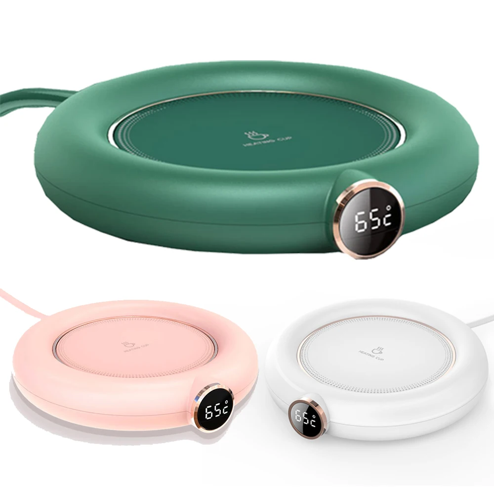 USB Heating Coaster Electric Coffee Warmer Pad ABS Cup For Milk Tea | Дом и сад
