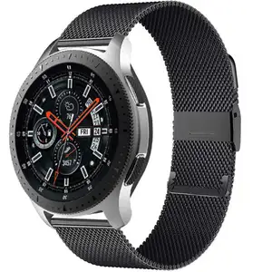 20 мм 22 мм браслет из нержавеющей стали для Samsung Galaxy Watch 42 мм 46 мм Gear S3 Frontier Milanese браслет для Huawei GT 2 42 мм 46 мм