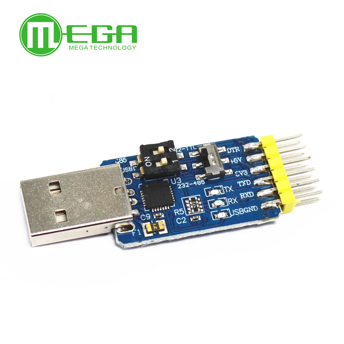Новый USB CP2102 к TTL RS232 RS485 общий преобразование 6 в 1 модуль преобразования
