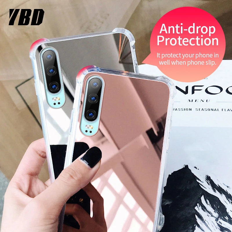 YBD жесткий mi rror чехол для Xiao mi redmi Note 7 K20 pro защитный чехол для Xiao mi 9t mi 9 9SE чехол Funda Coque redmi Note 7 8 7A