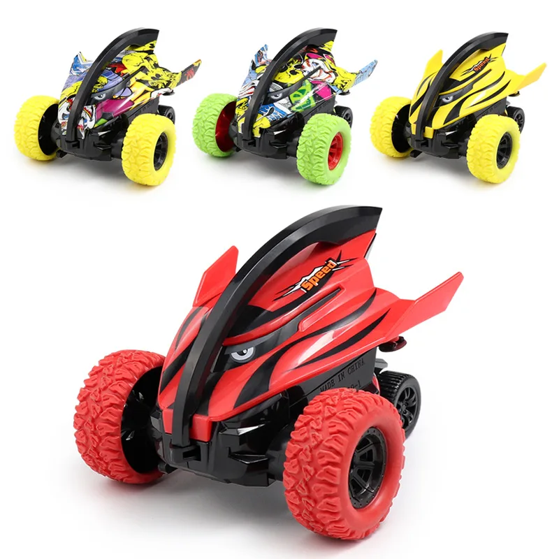 

Граффити Манта луч трюковый Автомобиль инерционный вращающийся Tumbling внедорожник деформация прыгающий автомобиль модель