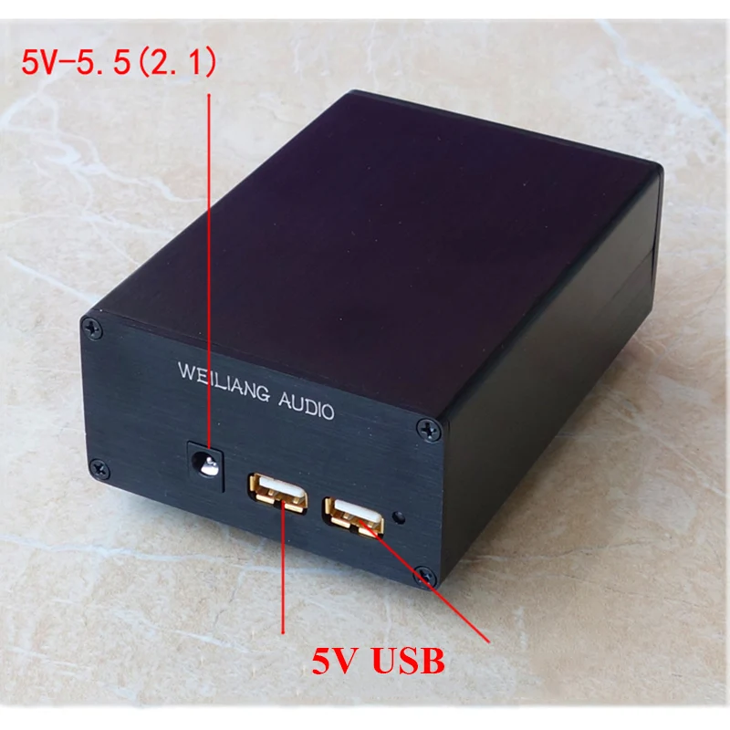 Lusya 5 в USB Hi-Fi линейный регулятор мощности DC источник питания 15 Вт CAS XMOS Raspberry для домашнего усилителя T0089