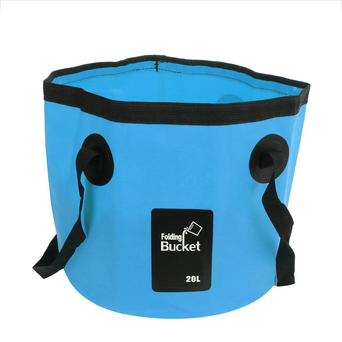 Дешево Походный душ 20 л, складная сумка-ведро, мощный электрический насос высокого давления, мойка, портативная автомобильная мойка, уличный кемпи...