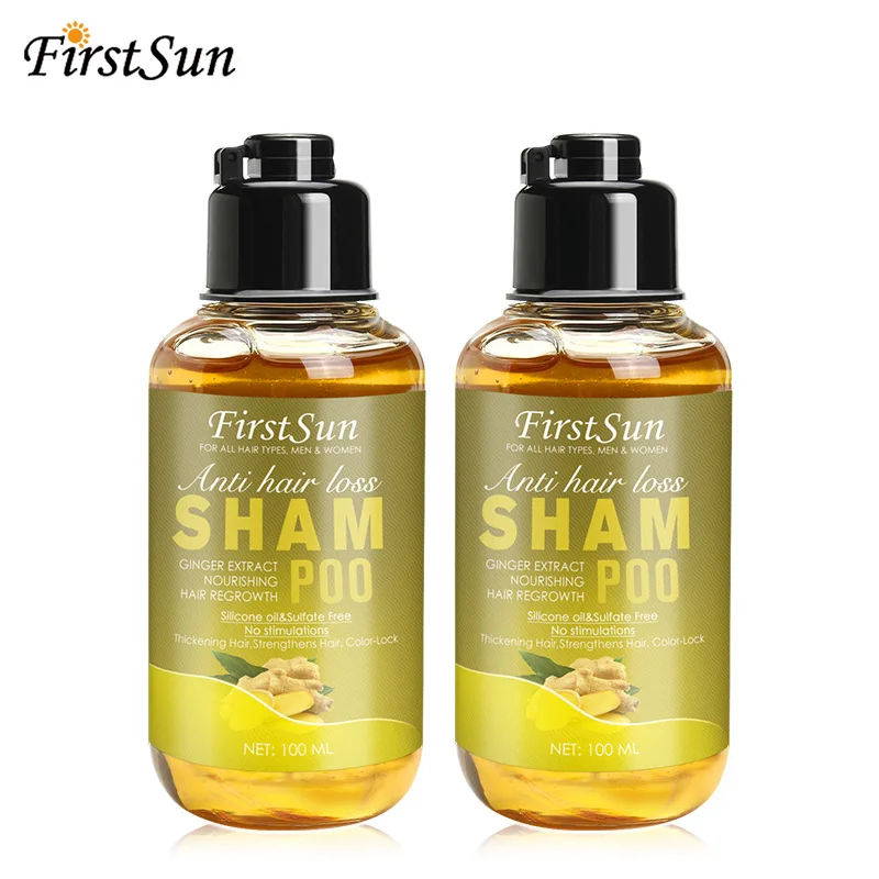 

Kexun firstsun ginger shampoo fresh, smooth, nourishing and oil control Shampoo