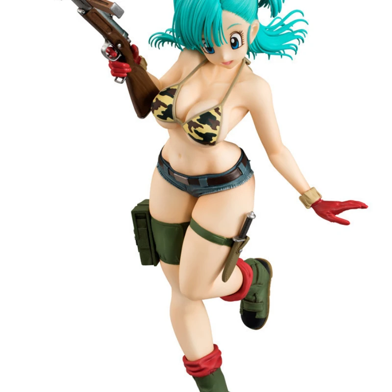 

Аниме «Драконий жемчуг», периферийная Униформа Bulma для девушек, военная униформа, бикини, рука, офис, абердинская модель, декоративные подар...