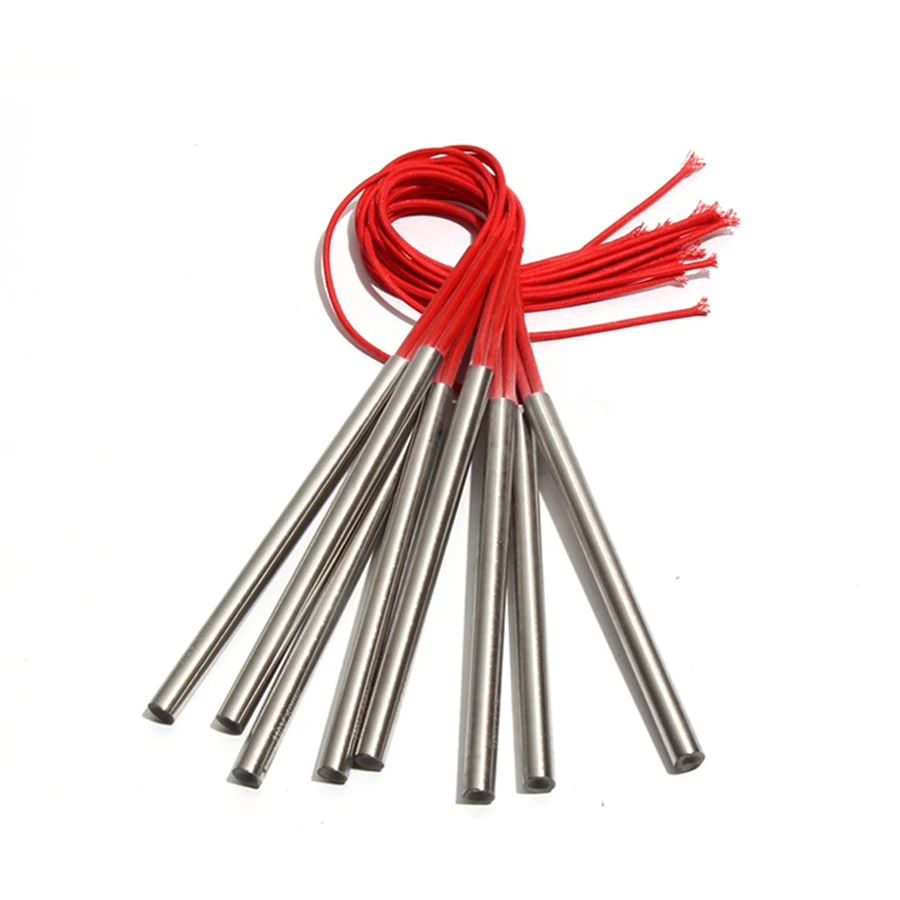 10 шт. 8 мм 120 ~ 135 мм 201SUS 110 В/220 В/380 В трубчатая нагревательная труба картридж нагреватель 250 Вт/260 Вт/270 Вт электрический элемент формы