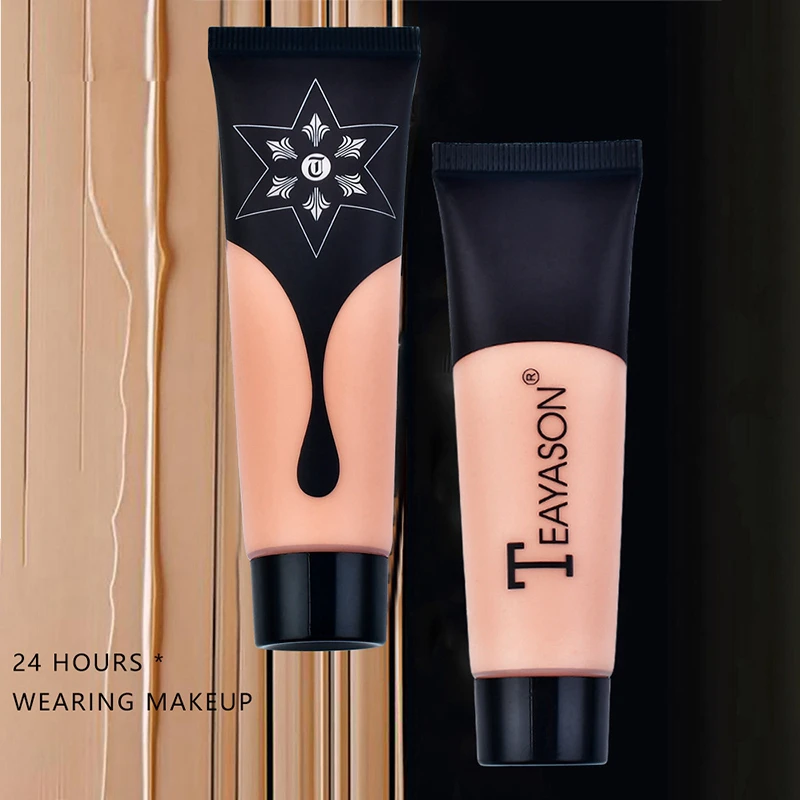 Тональный макияж водостойкий идеальный мягкий матовый стойкий консилер для