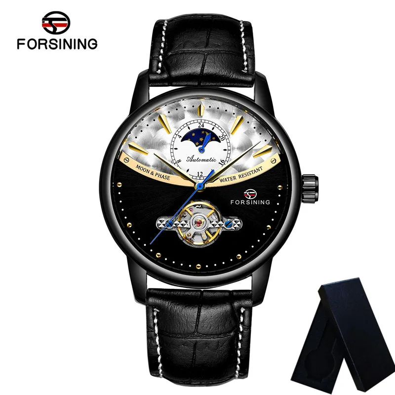 Часы наручные FORSINING Мужские автоматические спортивные брендовые роскошные в