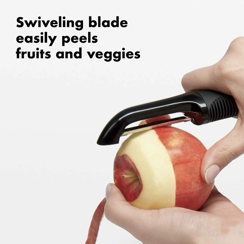 

Good Grips Swivel Peeler Swiveling Twin Blades Swivel Vegetable Peeler Vegetable Peeler Stainless Steel