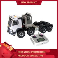 114 8x8 tonnage heavy truck towing trailer model remote control climbing car adult toy birthday gift