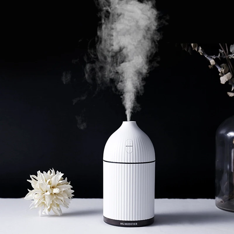 

SANQ Stripe Humidifier Creative Home Office Mini Aroma Diffuser Humidifier Car Air Purifier