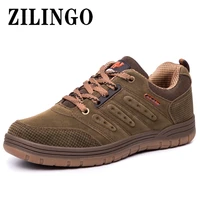 mens shoes flat outdoor hiking shoes men casual shoes classic style non slip walking middle aged male footwear man sneakers