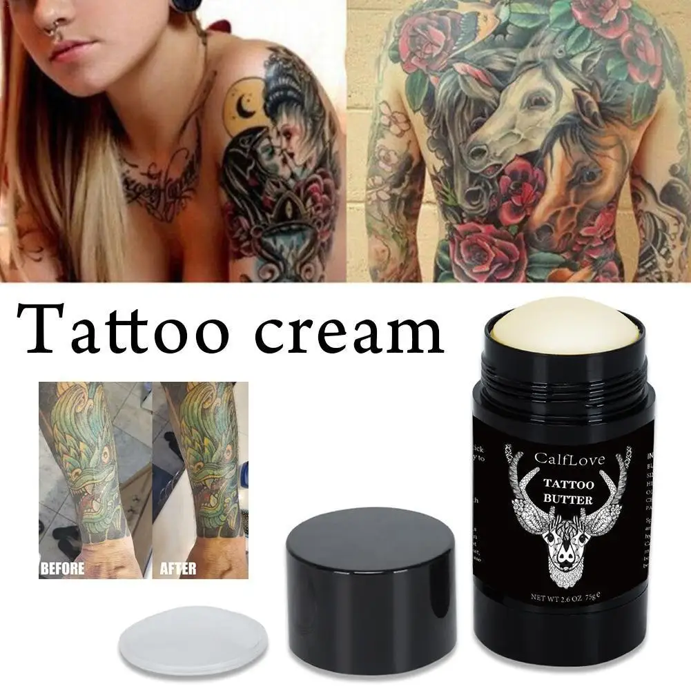 

75g Moisturizing Color-protecting Tattoo Cream Beauty Recovery Repair Care Avoid Fading No Scar Tattoo Healing Cream Ointment
