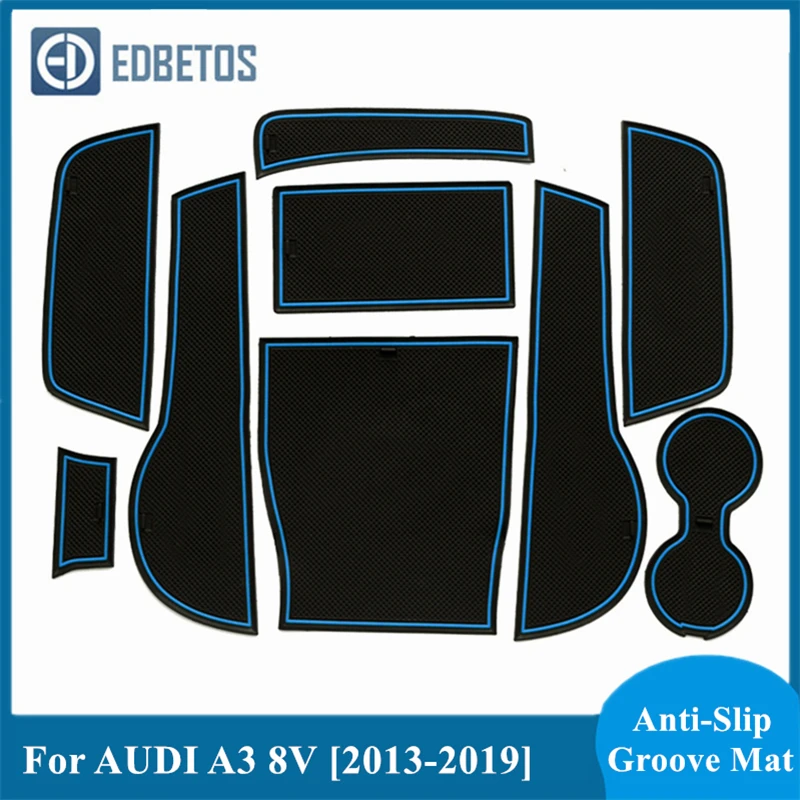 Противоскользящий резиновый коврик для подстаканника дверной паз AUDI A3 8V 2013 2014 2015