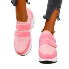 Модные женские легкие кроссовки, обувь для бега, спортивная обувь для улицы, дышащая сетчатая удобная обувь для бега, сетчатая обувь на платформе