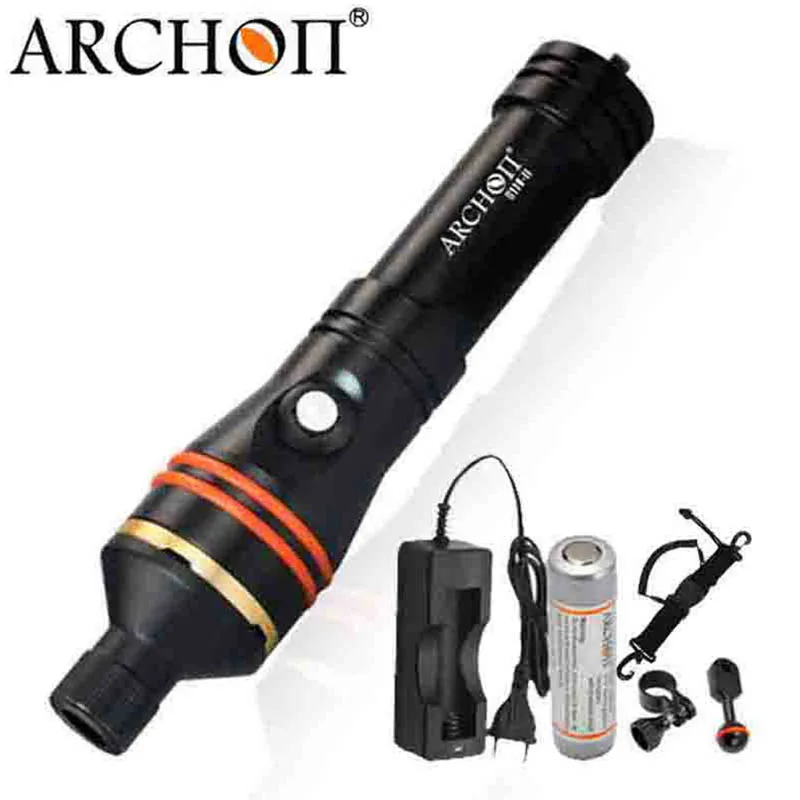 Set D ARCHON D11V-II W17V-II d11v Дайвинг видео светильник 1200 лм 100 м подводный светильник s* L2 U2 светодиодный вспышка светильник фотографии погружения фонарь - Испускаемый цвет: Set D
