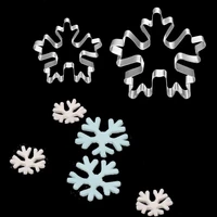 hot sales%ef%bc%81%ef%bc%81%ef%bc%81new arrival christmas snowflake metal cake cutter mold fondant biscuit decorate baking tool wholesale dropshipping