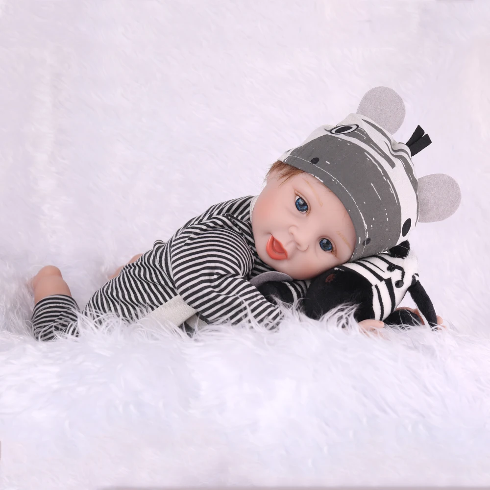 Кукла npk 55 см Силиконовая Reborn Super Baby Lifelike малыш мальчик Bonecas кукла Bebes Brinquedos Toys