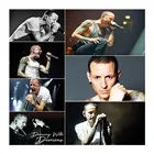 5D алмазная живопись своими руками известный певец ченнингтон Алмазная мозаика вышивка полностью Сделай Сам Вышивка крестиком украшение для дома