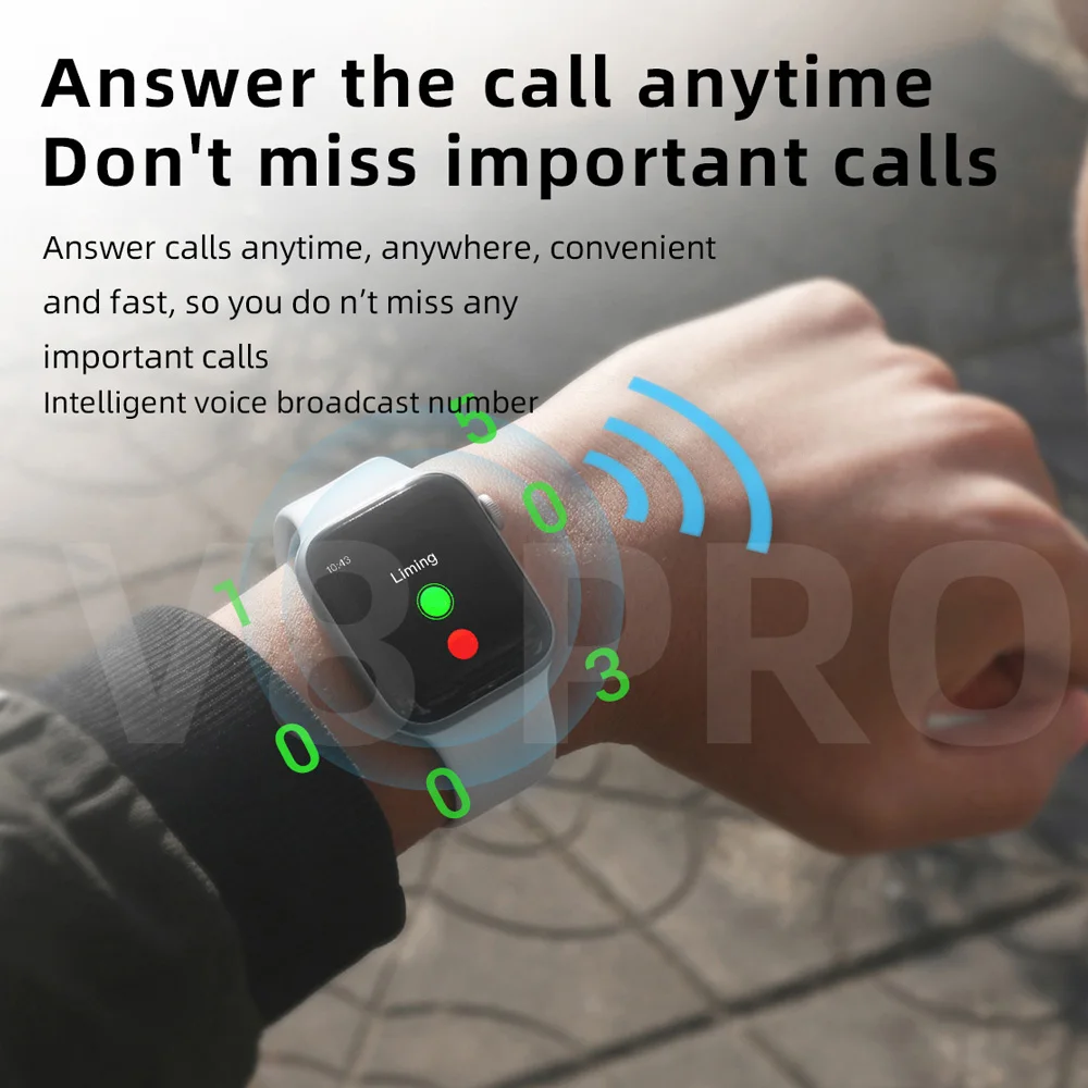 IWO16 V8pro Смарт-часы фитнес-трекер Bluetooth Вызов мониторинг сердечного ритма