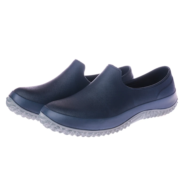 Туфли мужские резиновые Нескользящие водонепроницаемые маслостойкие обувь для