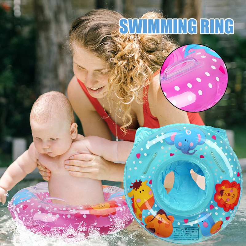 

Baby Swimming Float Ring with Float Seat PVC Toddler Water Pool Swim Aid Toys for 6 Months to 36 Months Kids XR-Hot