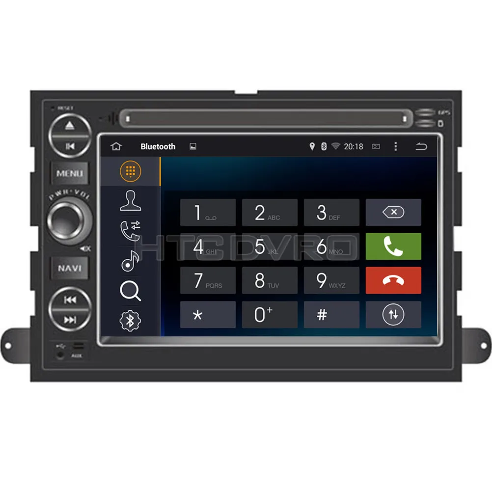 Автомобильный DVD GPS YMODVHT 7 дюймов Android 9 0 1 для Ford