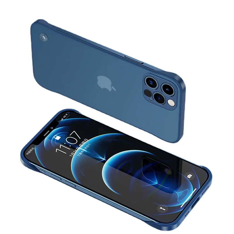 

Case for iPhone13 Borderless Frosted Apple 13pro Thin Lens Protective Cover Mobile Phone Accessories Case