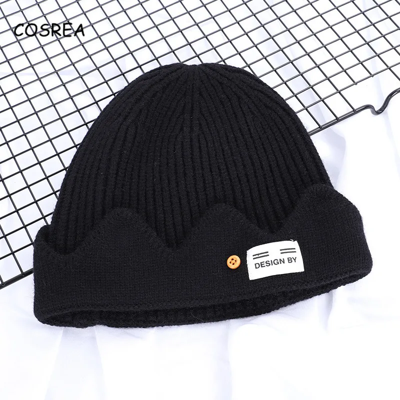 Wholesale 1 PCS Jughead Jones Riverdale Cap Cosplay Winter Warm Beanie Skullies Crown Knitted Hat South Side Serpents | Аксессуары для