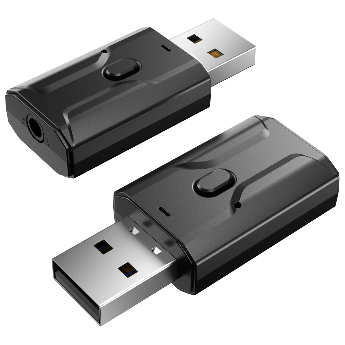 

USB Wireless Bluetooth Transmitter Receiver Music Audio Bluetooth 5.0 Adapter for PC TV Car 3.5mm AUX Adaptador