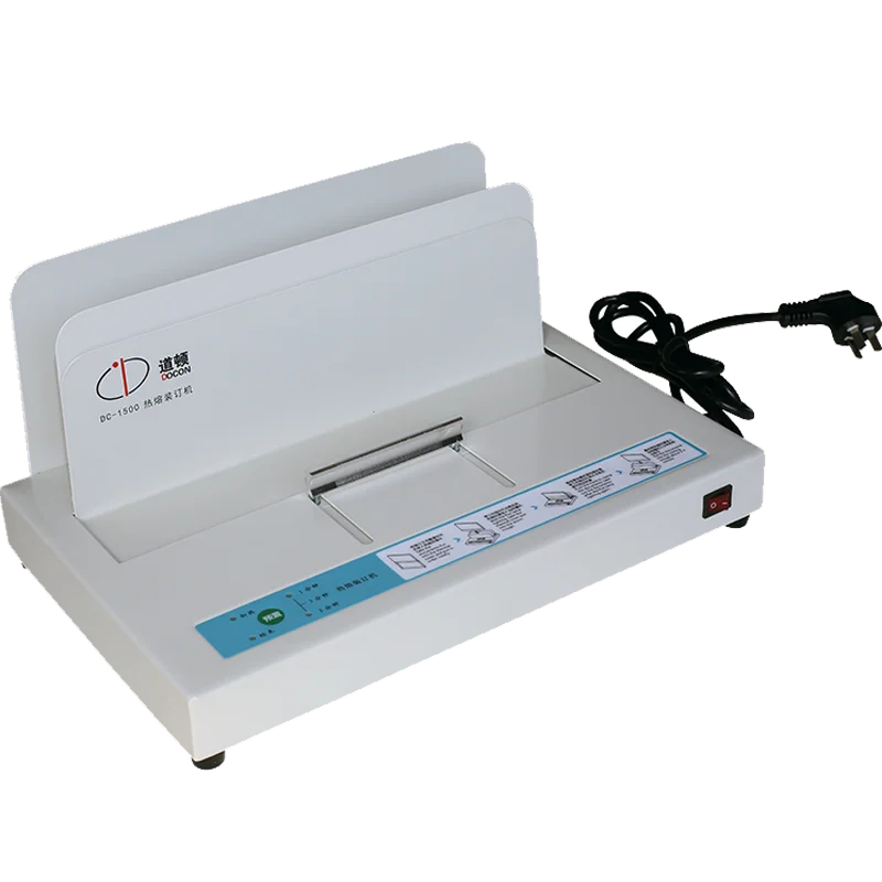 Небольшая машина для переплета клея desktopThermal электрическая обложки