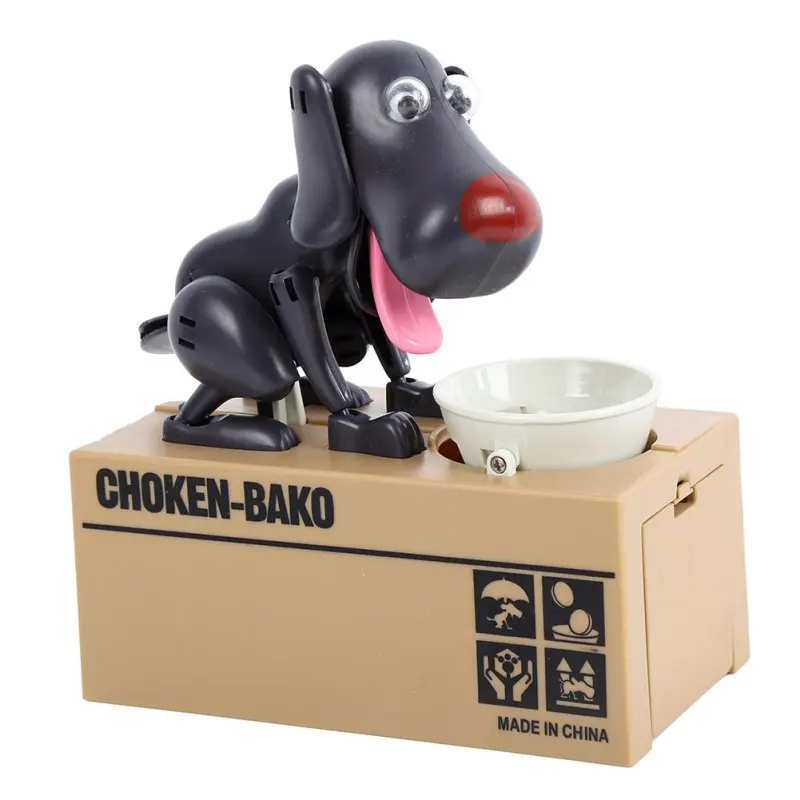 Копилка для собак копилка денег коробка монет очаровательная щенок голодна