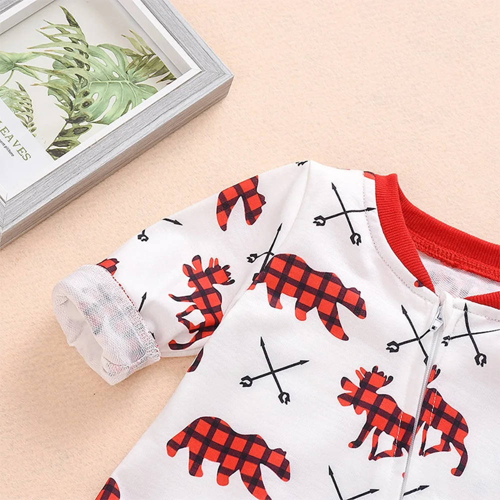 

New Newborn Baby Boys Girls Clothes BABY Bear Casual Winter Printed Long Sleeve Winter Cotton Romper Jumpsuit Playsuit Outfit