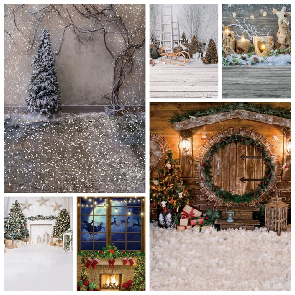 Рождественский фон зимний камин окно интерьер ребенок портрет фотография Фон