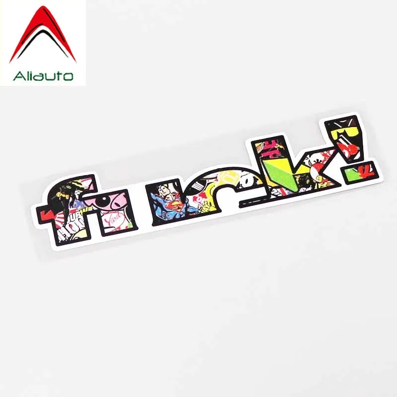 Aliauto модная наклейка на автомобиль хромированное украшение водонепроницаемый