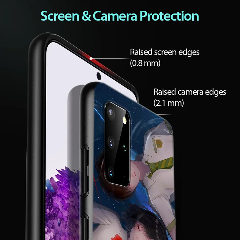 

Anime Your Name Love Couple for Samsung Galaxy A12 S20 FE Plus Ultra Note 10 Lite A91 A71 A51 A42 A21S 5G Phone Case