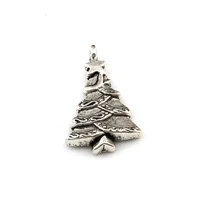 100pcs alloy christmas tree charm pendants for jewelry making bracelet necklace diy findings 17 8x29mm a 641