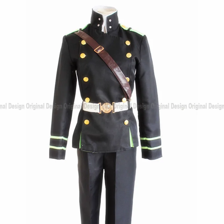 Аниме сераф финала Yuichiro Hyakuya Косплей Военная Униформа Owari No Seraph косплей костюмы