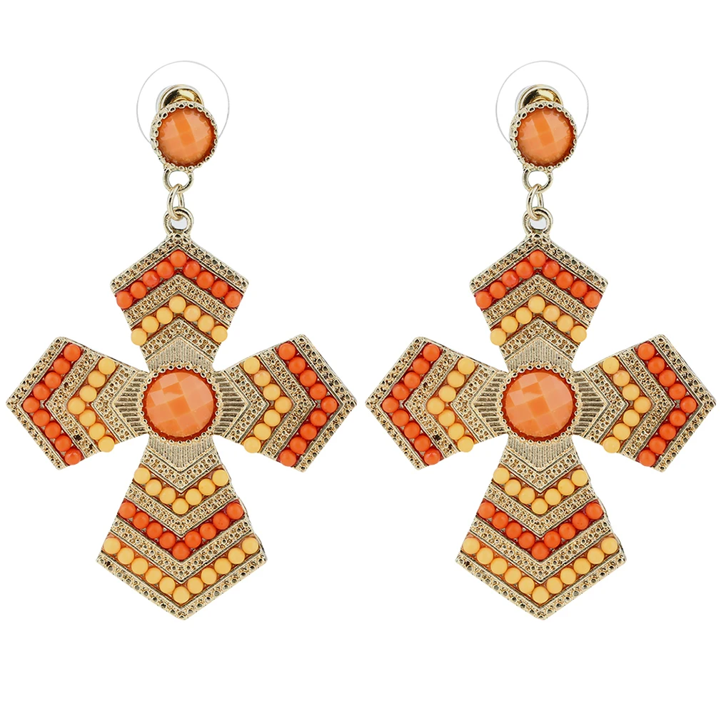 

New Womens Hot 1 Pair Vintage Retro Handmade Beauty Eardrop Dangle Earrings
