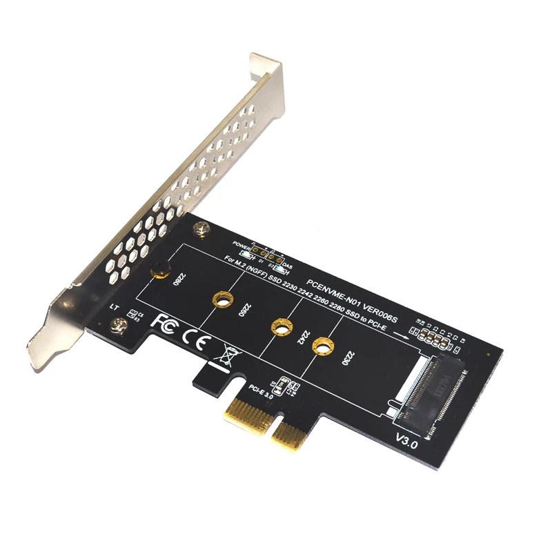 плата pcie на m2 адаптер pci express 30 x1 на nvme ssd m2 pcie